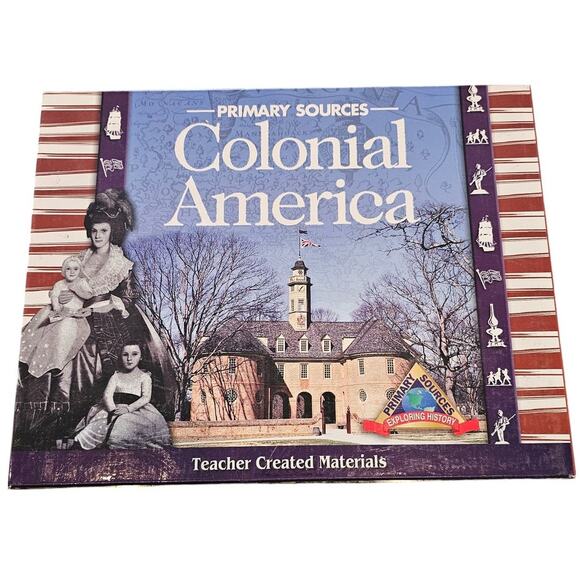 "Primary Sources: Colonial America" published by Teacher Created Materials - Picture 1 of 3